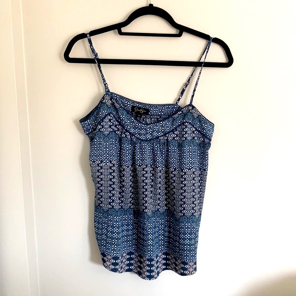 Flowy Printed Tank Top